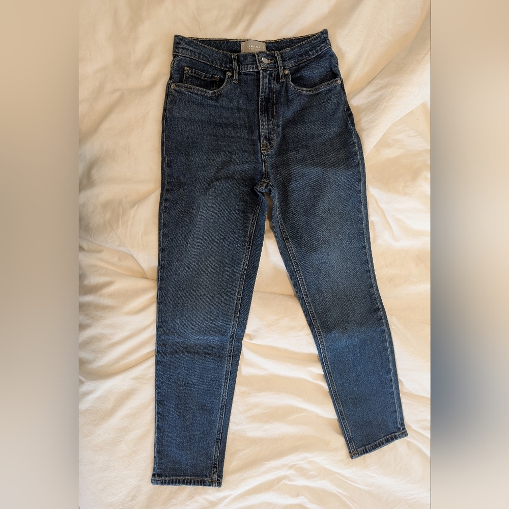 Everlane The Original Cheeky Jean Organic Cotton Size 27 High Rise Jeans